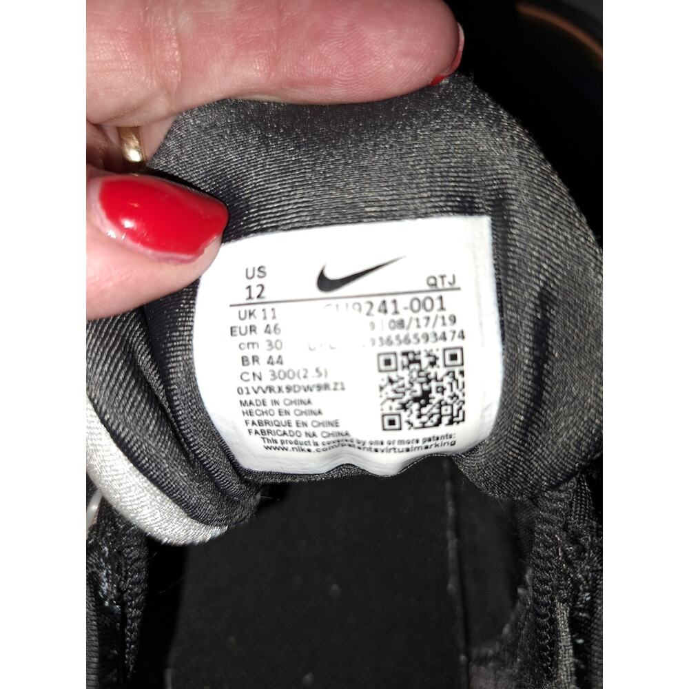 Nike Air VaporMax Plus CU9241-001 Metallic Silver Men's Athletic Sneakers - Picture 11 of 12